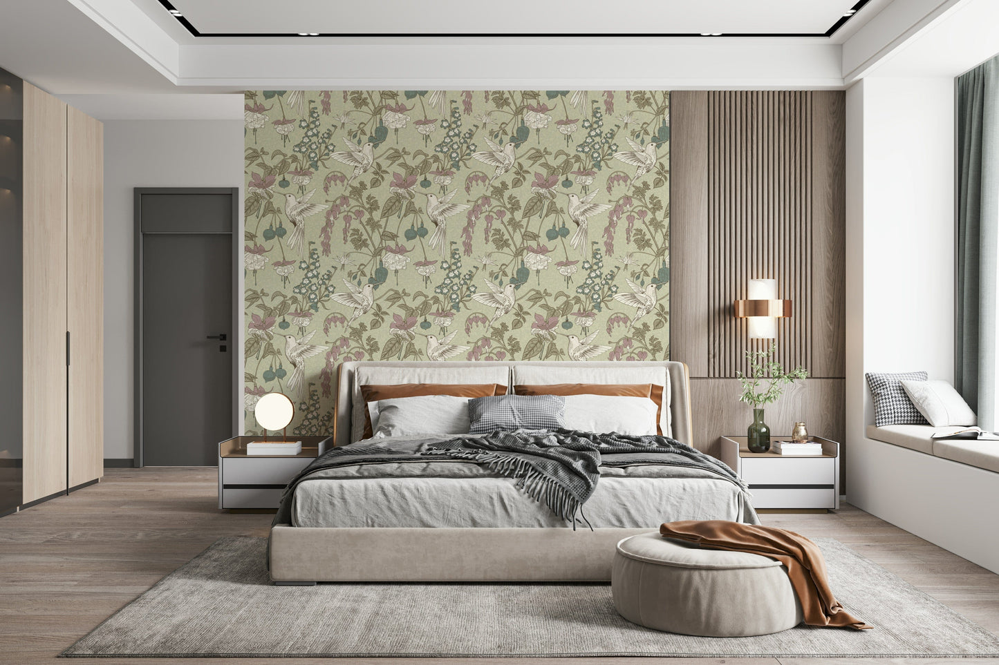 Hummingbird Harmony Wallpaper⁠