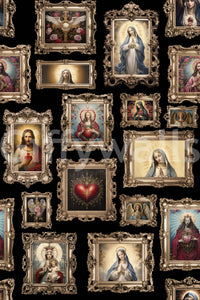 It adds a dramatic and artistic quality to a room.
