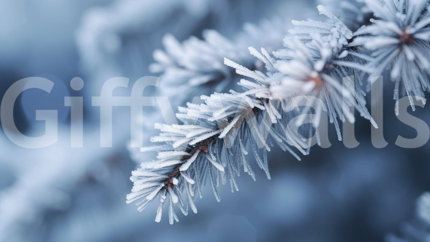 Icy Branch Serenity Wall Mural -2559591