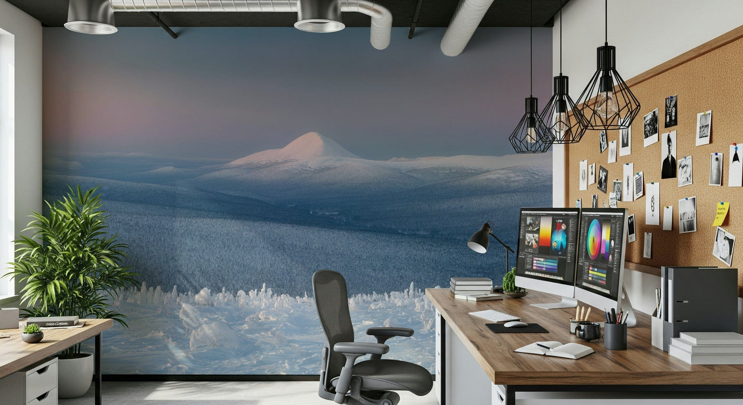 Icy Mountain Dreams Wall Mural -2315699