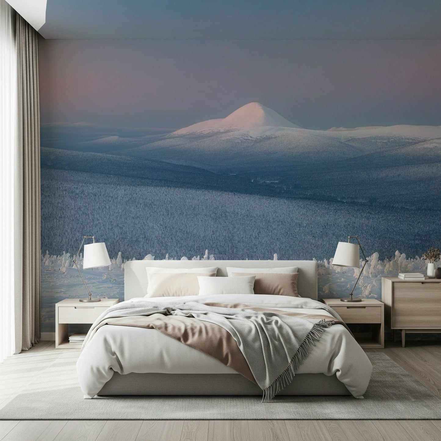 Icy Mountain Dreams Wall Mural -2315699