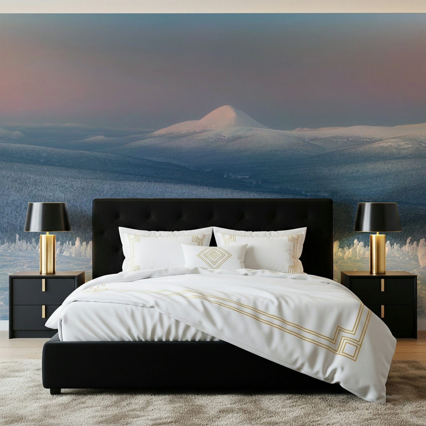 Icy Mountain Dreams Wall Mural -2315699