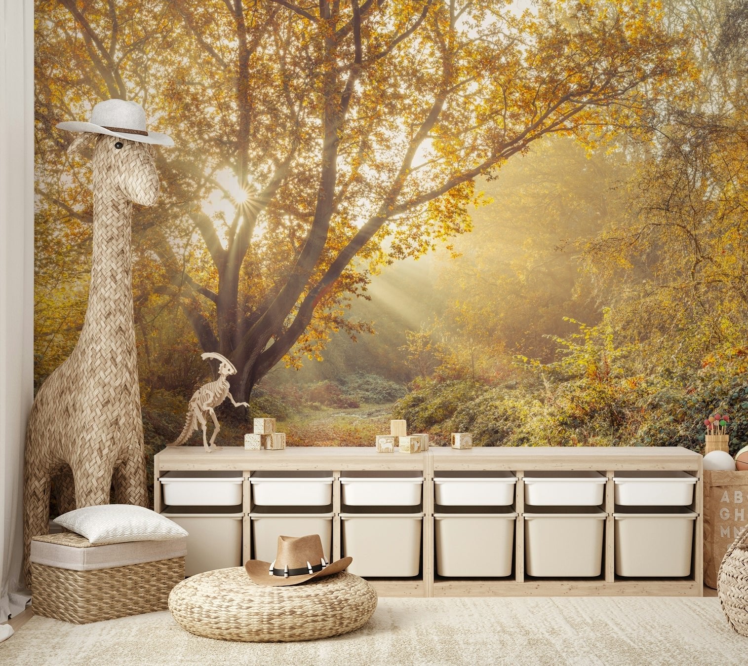 Sense of peaceful escape and inspiring tranquility.

