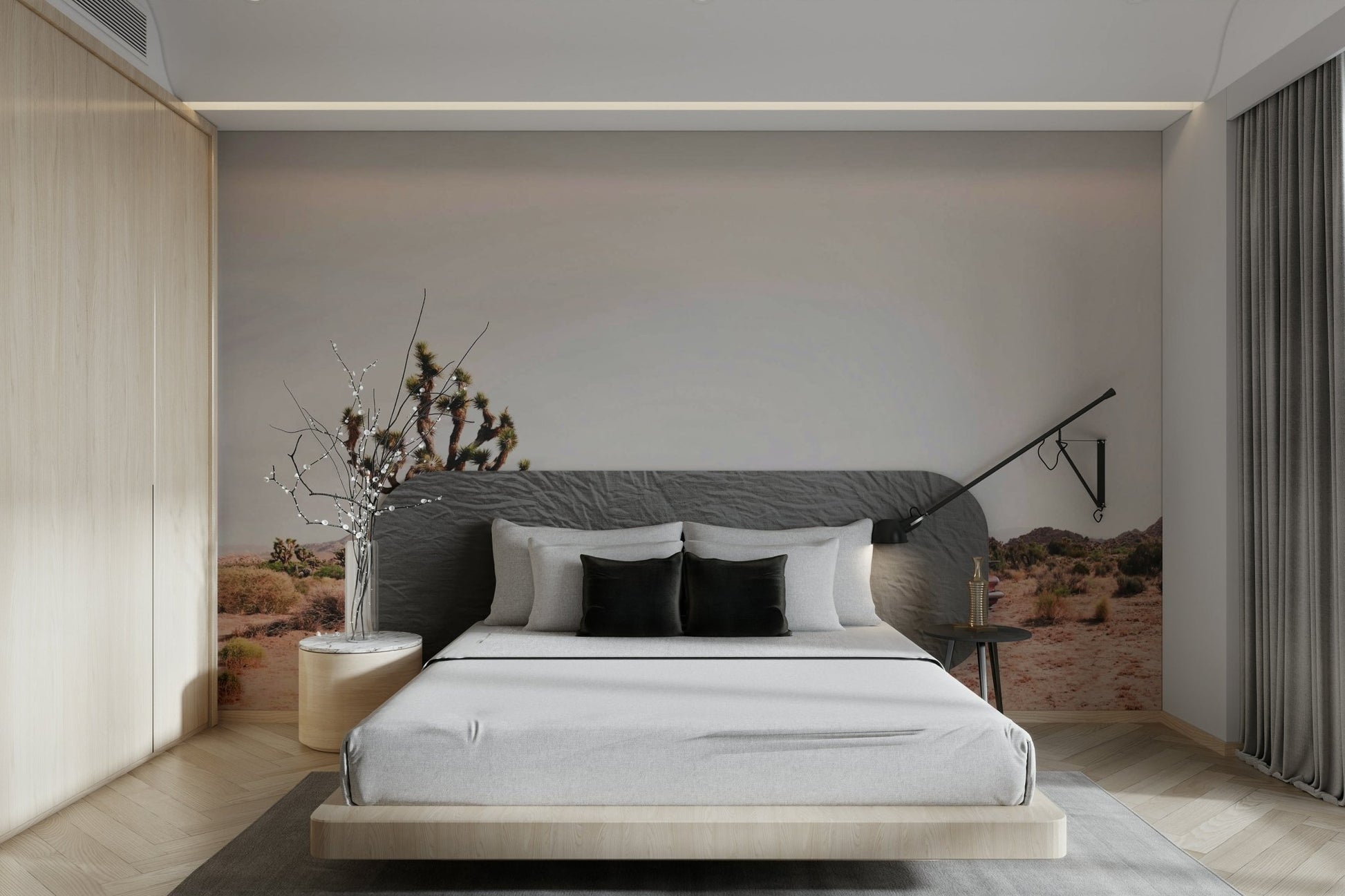 Majestic sand dunes or rocky formations.

