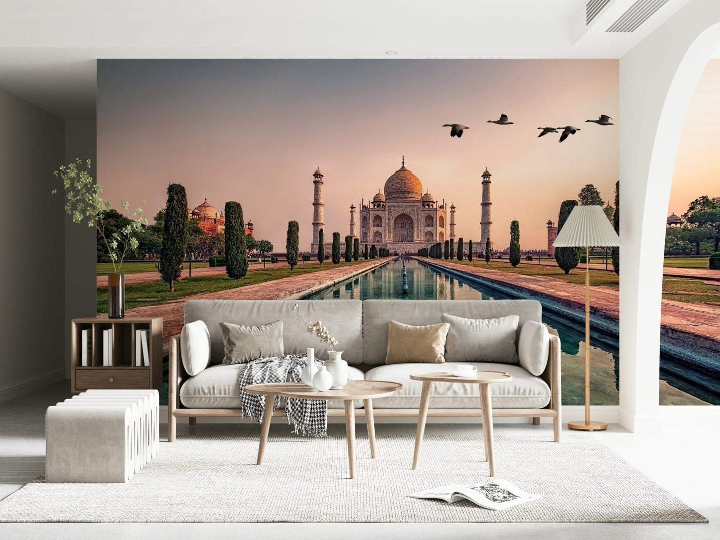 India's Taj Mahal: A Timeless Wonder Wall Mural