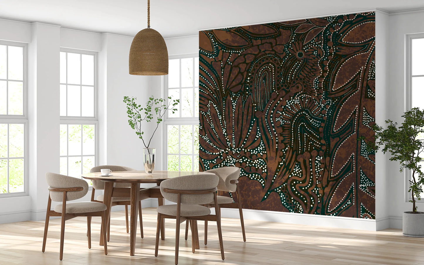 Indigenous Forest Wall Mural