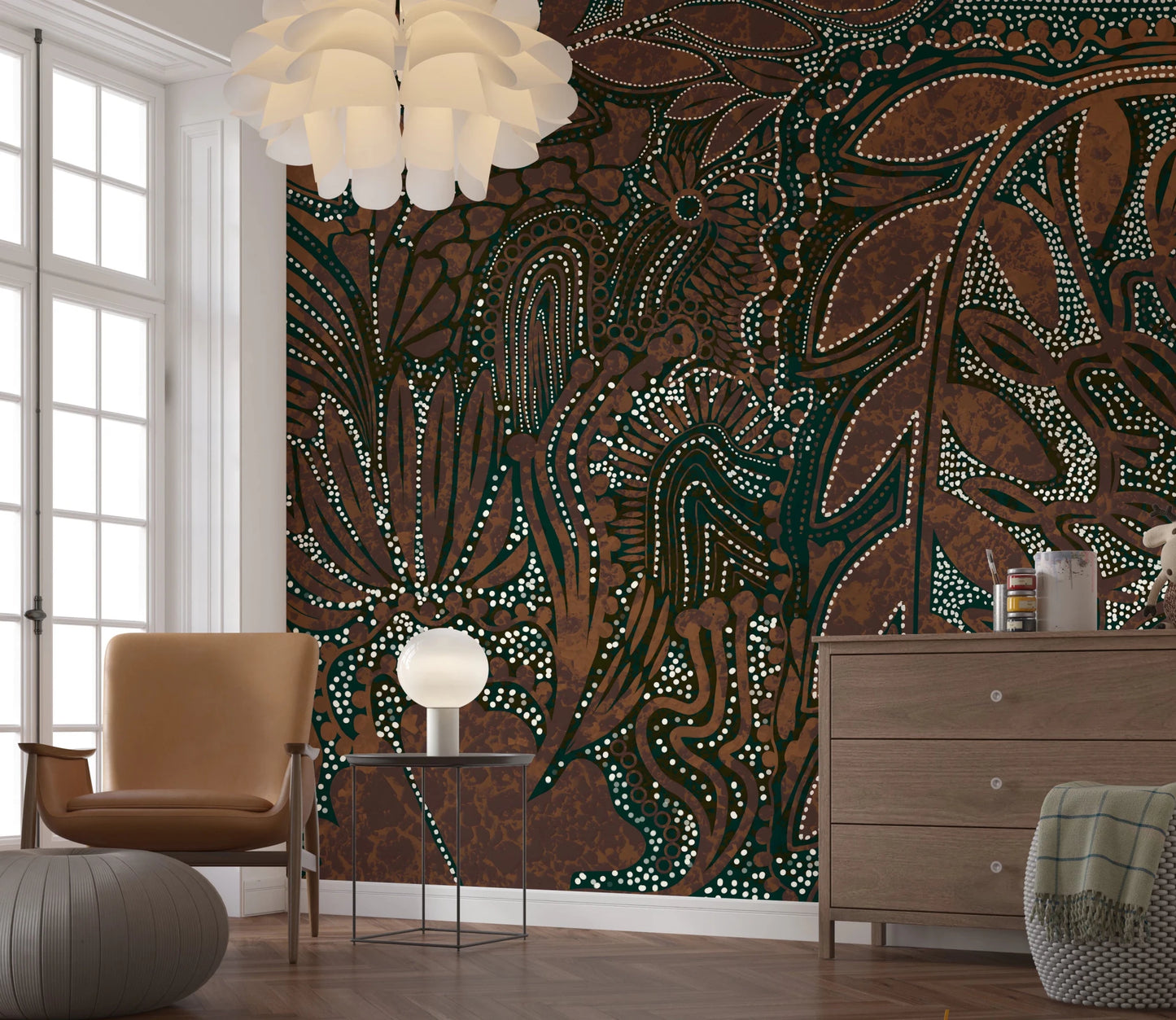 Indigenous Forest Wall Mural