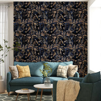 Wallpaper with a unique, luxurious design

