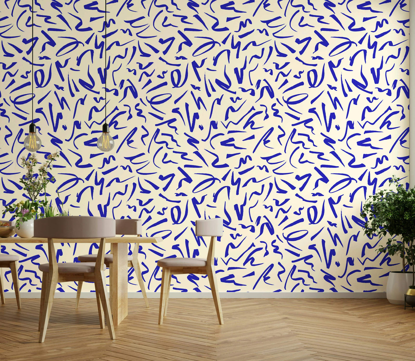 Scribble pattern for walls