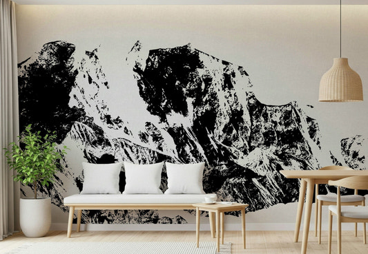 Ink Mountain Ascent Wall Mural -2594673