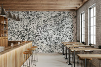 A beautiful wide-angle wall mural of abstract motion.