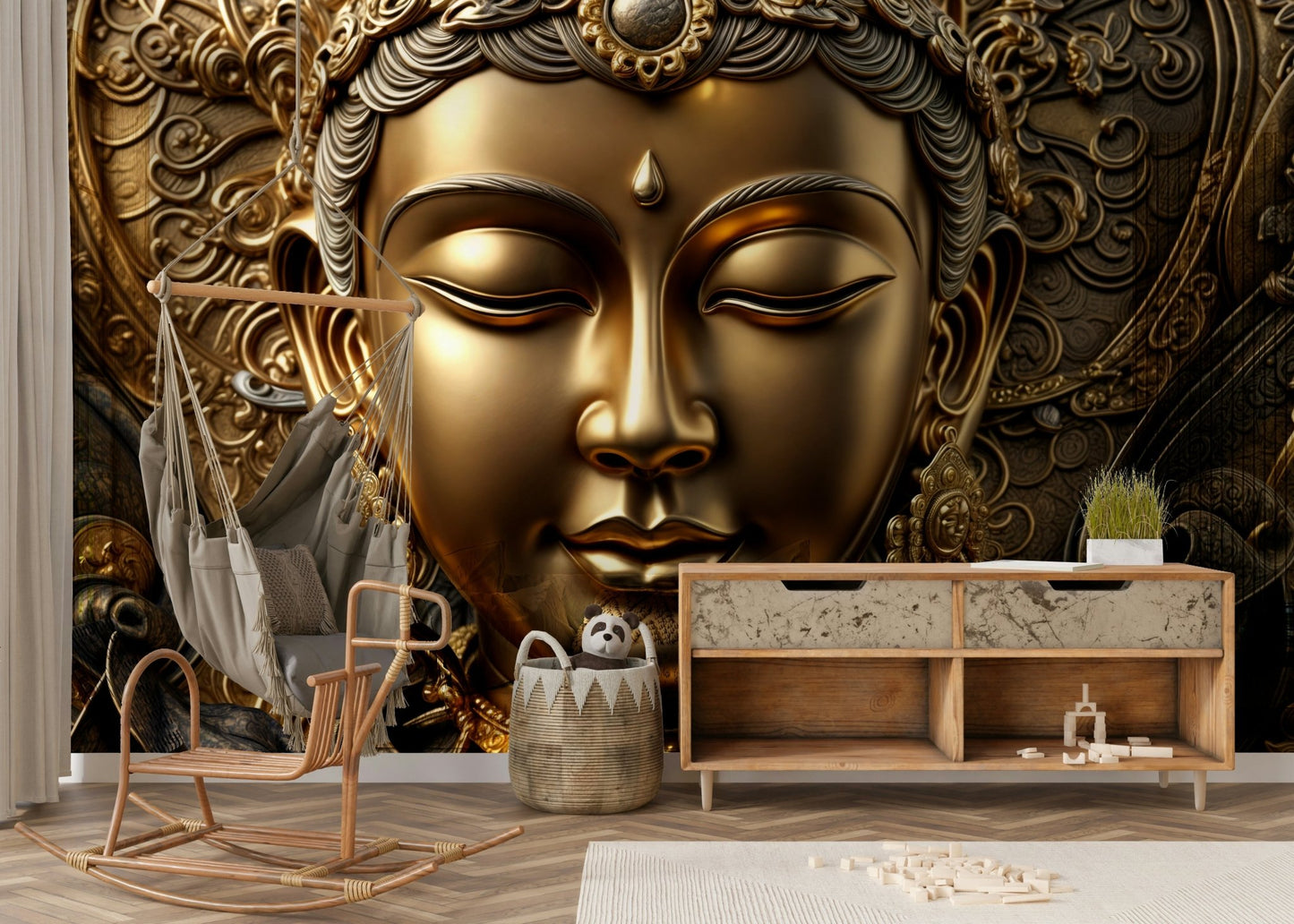 The look is sophisticated and very gentle.
