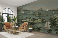 The design feels peaceful and organic.

