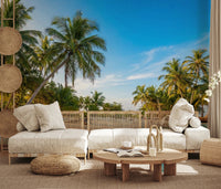 Island Serenity Wall Mural