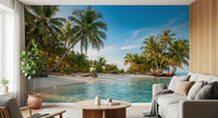 Island Serenity Wall Mural