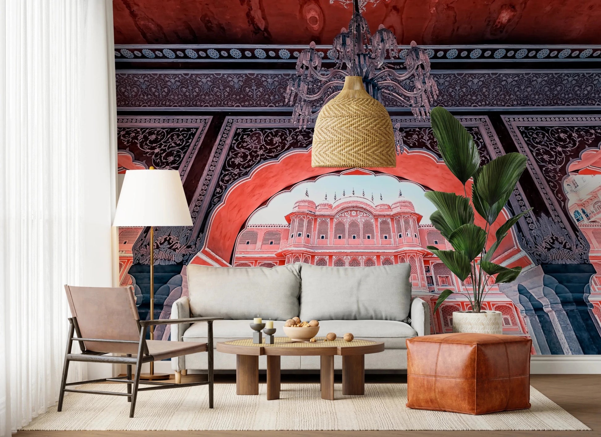 Jaipur Palace View Wall Mural