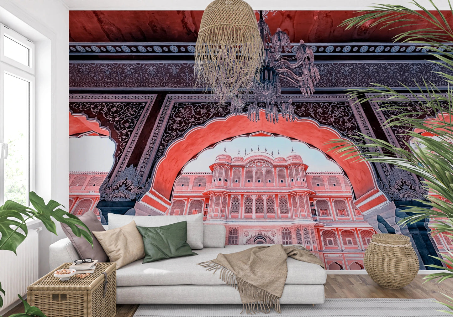 Jaipur Palace View Wall Mural