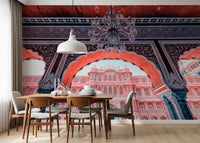 Jaipur Palace View Wall Mural