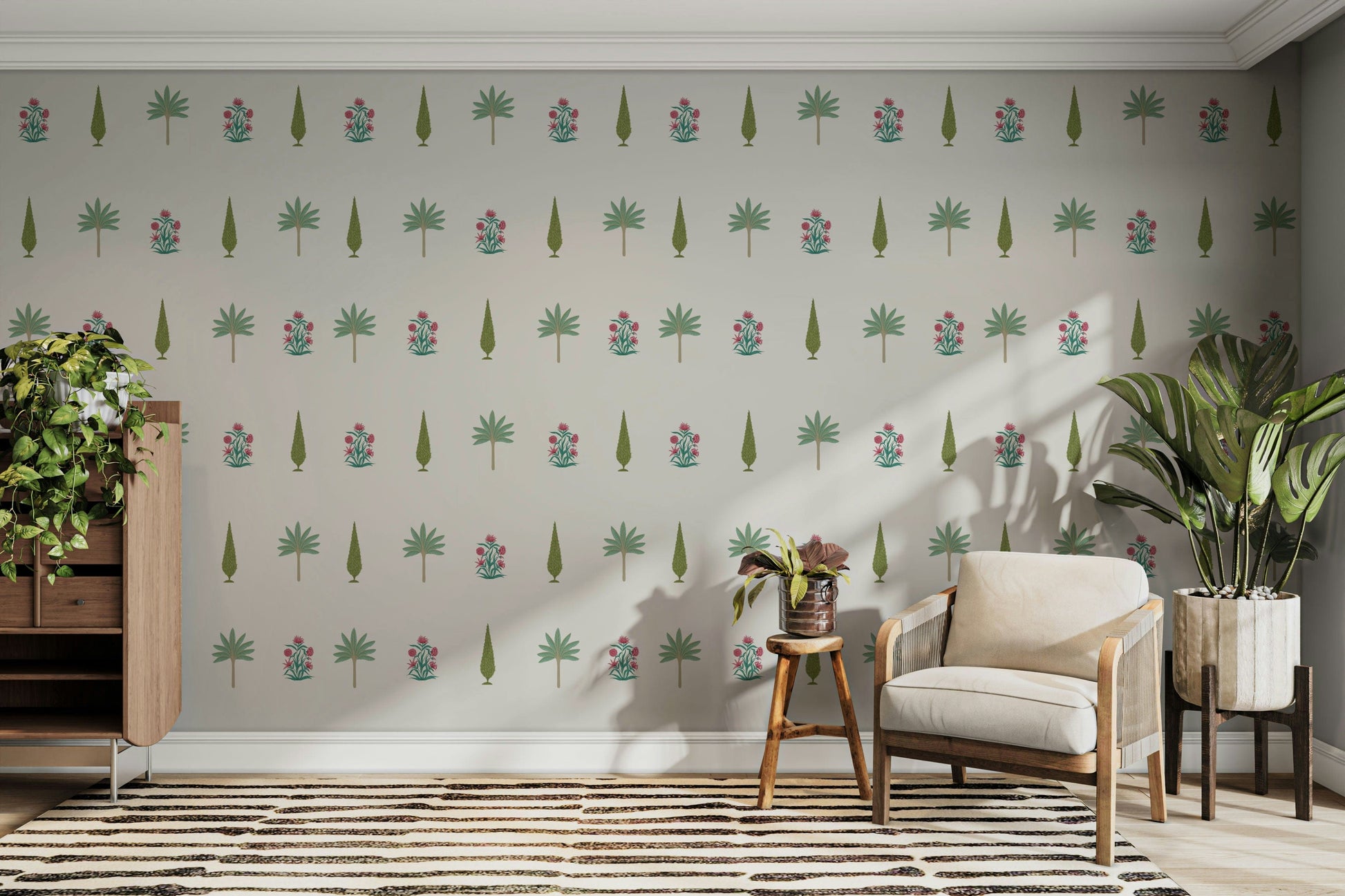 The pattern feels intricate and artistic.

