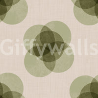 An artistic nature inspired mural for home decor.

