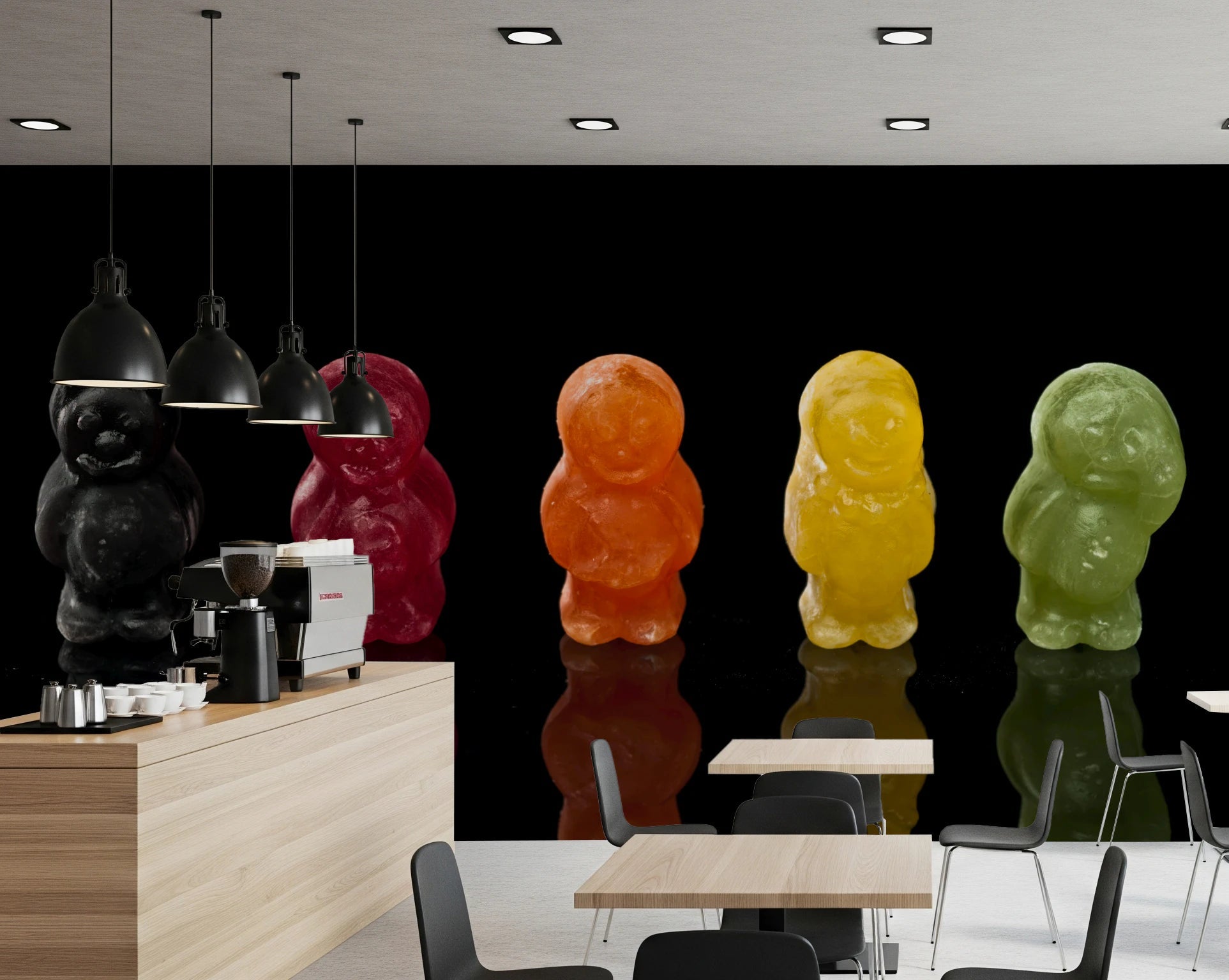 Jelly Babies Wall Mural