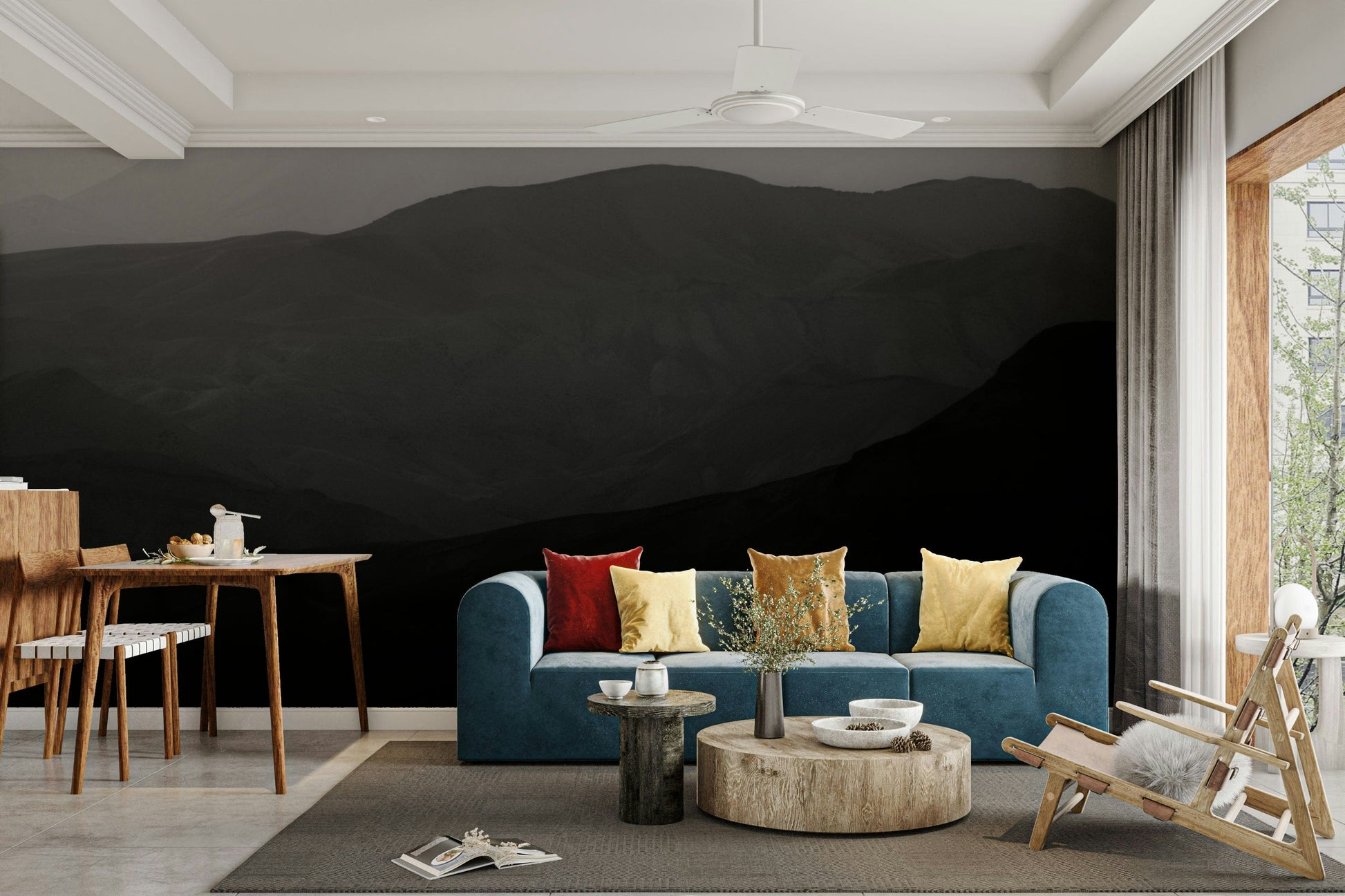 A classic desert landscape wallpaper for walls.

