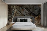 A beautiful desert mountain wallpaper mural for a modern home.


