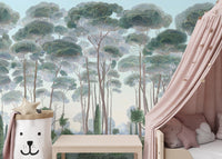 Watercolor Rainforest Wallpaper
