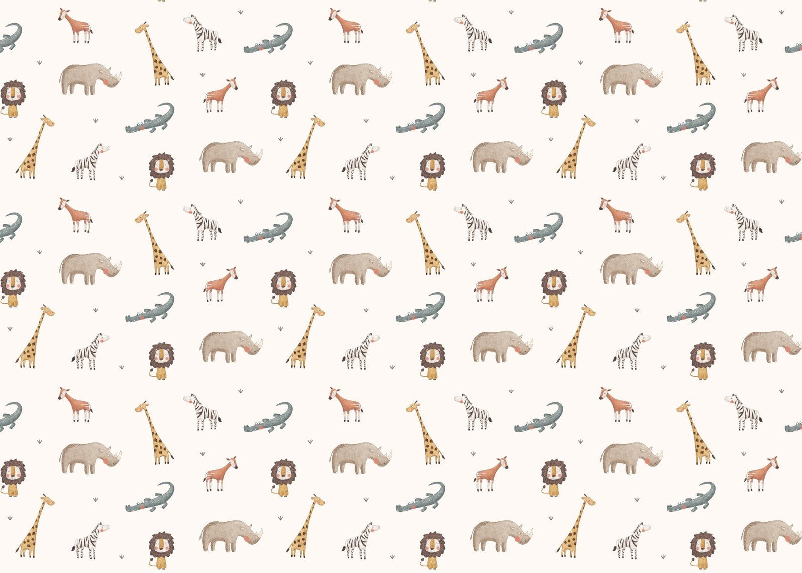 Jungle Safari Animals Wallpaper For Walls in your room