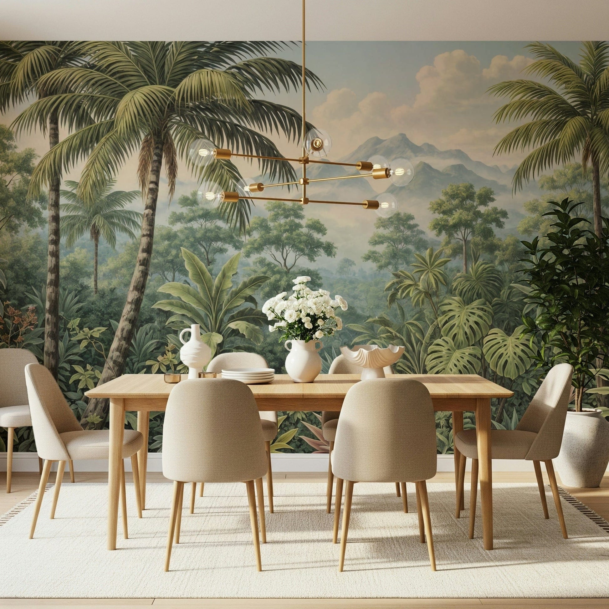 Jungle Vista Wall Mural