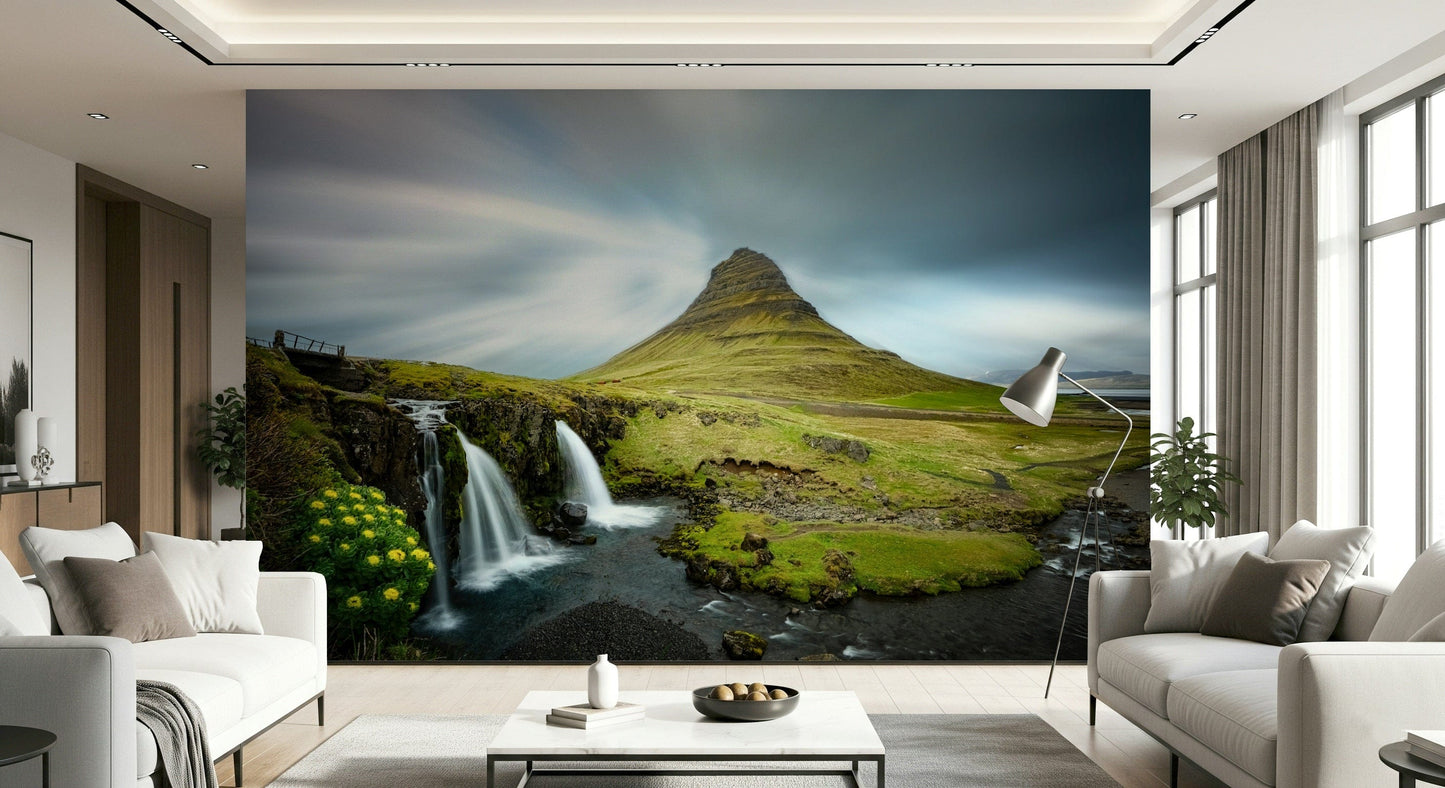 Kirkjufell Mountain Serenity Wall Mural -2552018