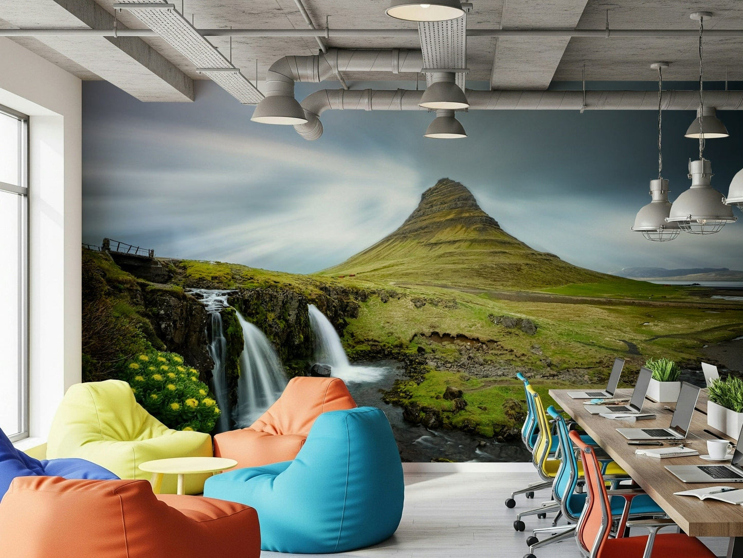 Kirkjufell Mountain Serenity Wall Mural -2552018