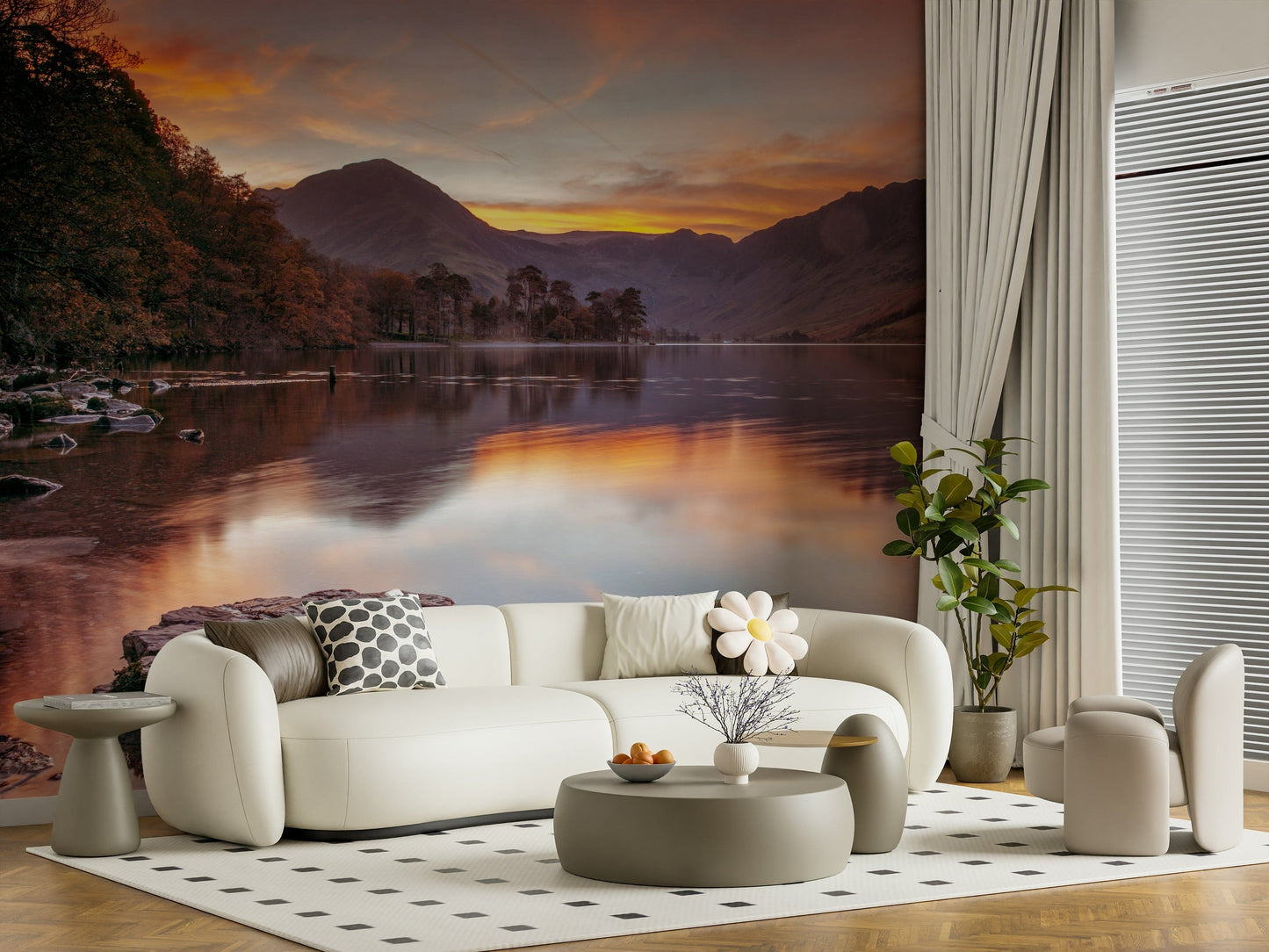 Lakeland Sunrise Wall Mural