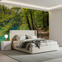 Lakeside Serenity Wall Mural
