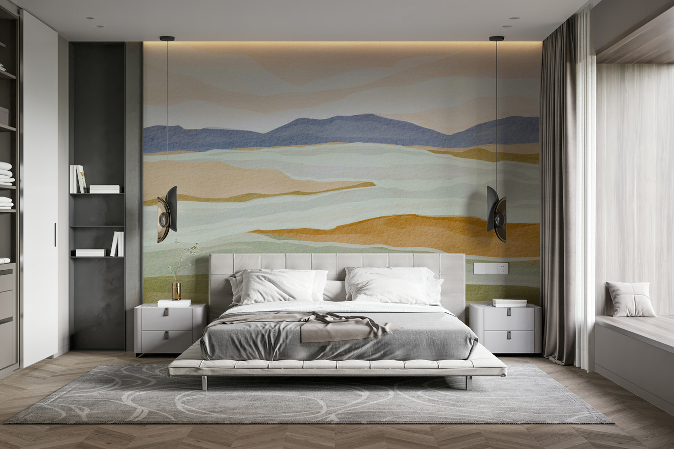 Landscapes View wall mural

