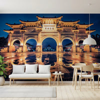 Lanterns of Taipei Wall Mural