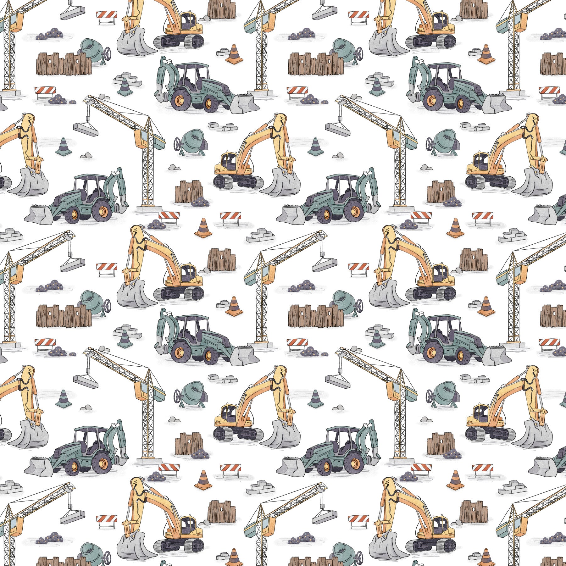Construction Site Wallpaper