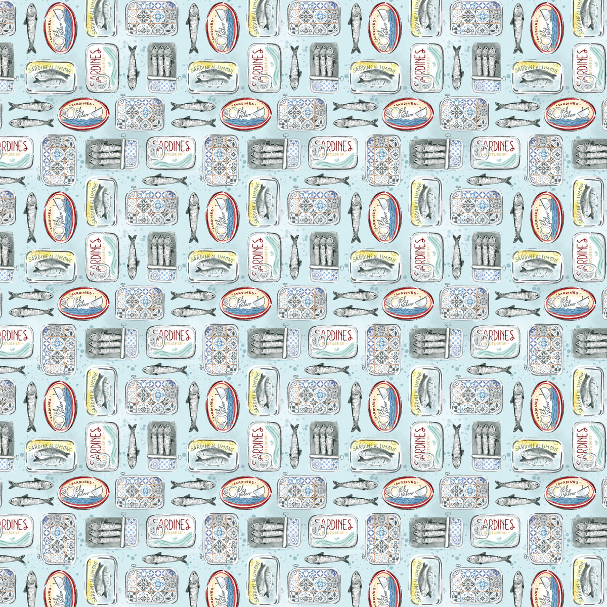 Sardines Portugese Small Wallpaper in your room