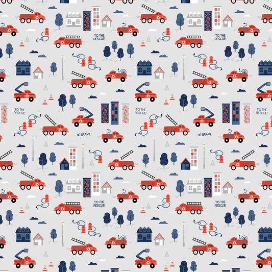 To The Rescue - Grey Wallpaper