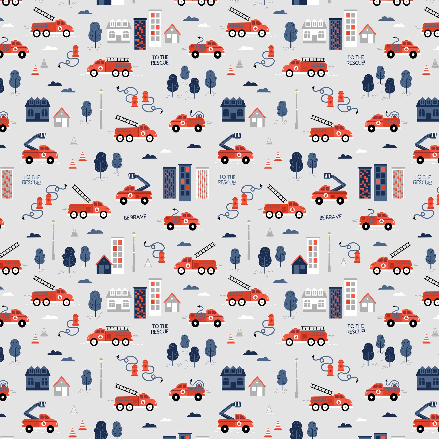 To The Rescue - Grey Wallpaper