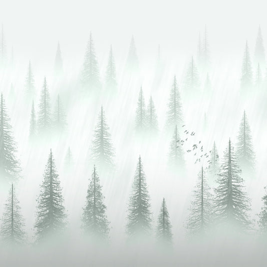 Forest serenity Wallpaper