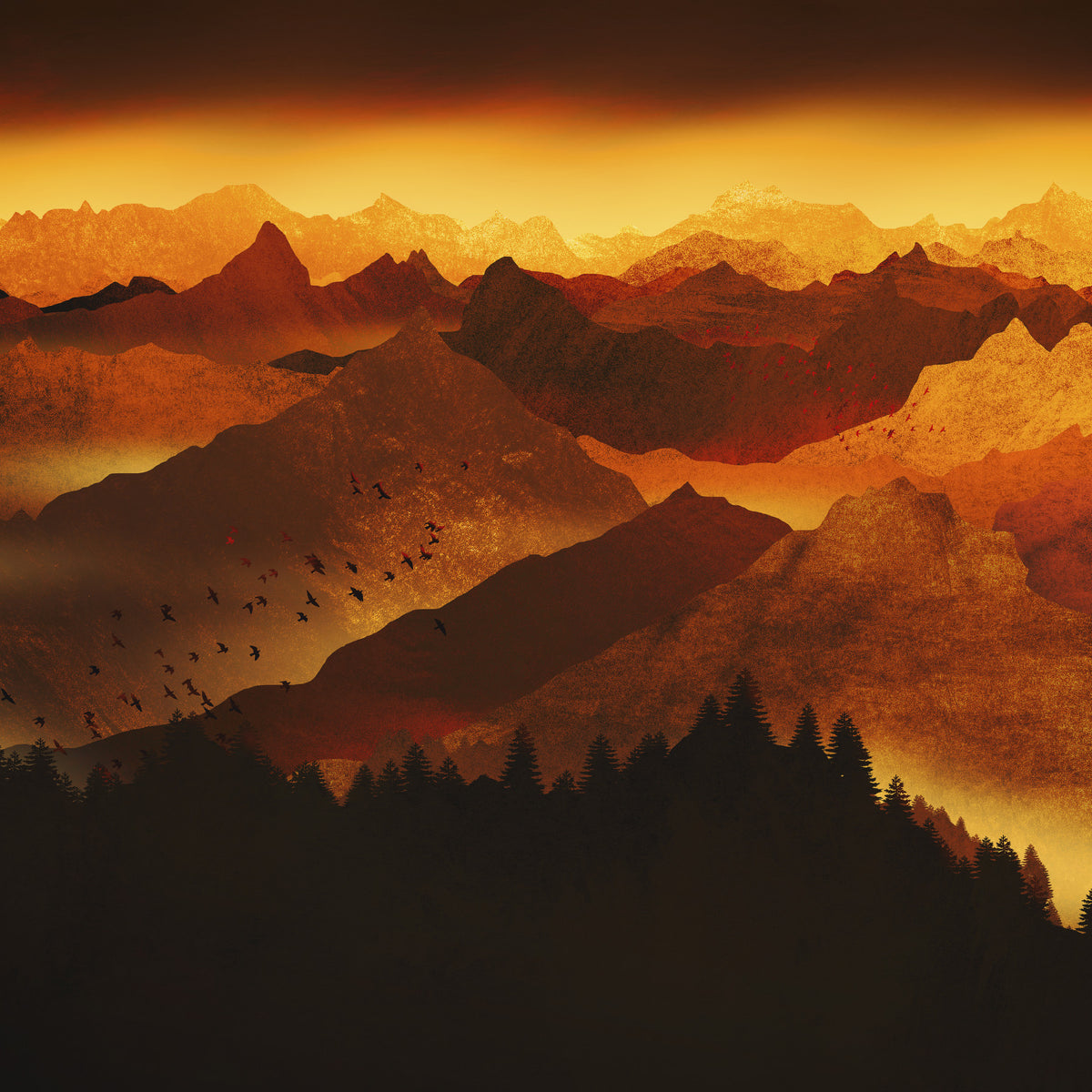 Unexplored fire valleys in your room