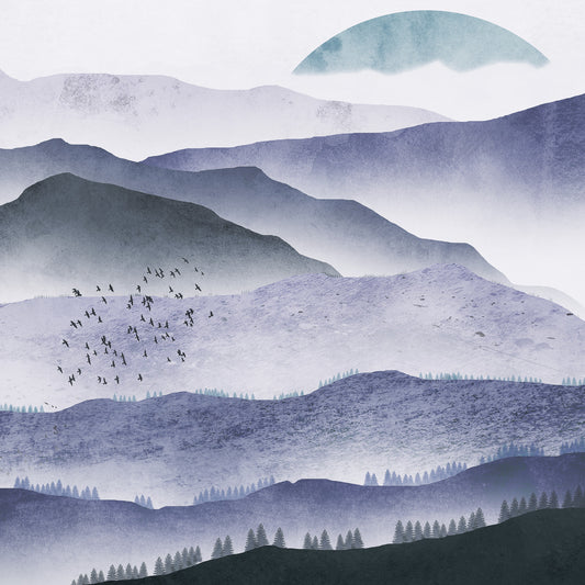 Whispers of the Mountains Mural Wallpaper