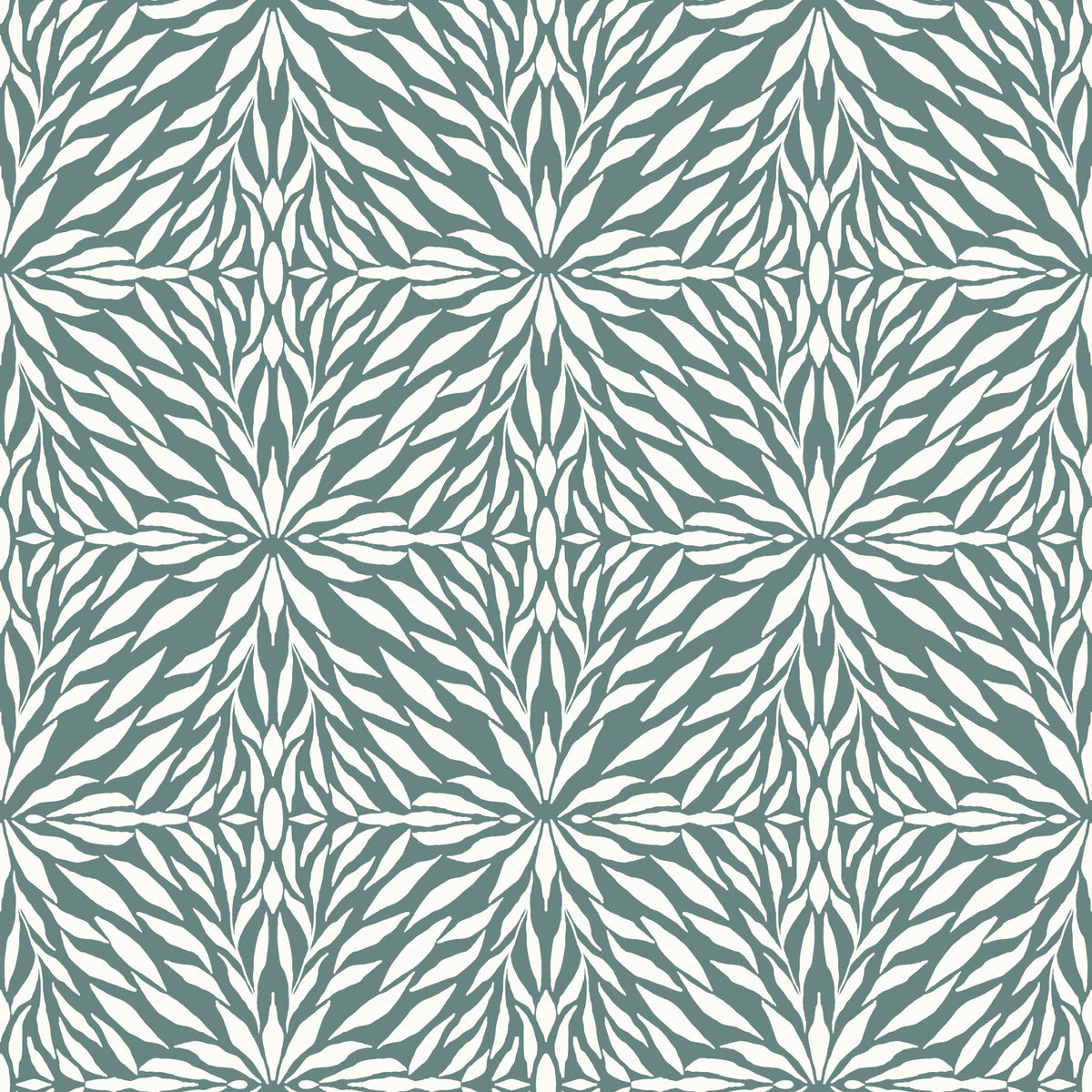 Zenith Leaves Wallpaper in your room — zoomed