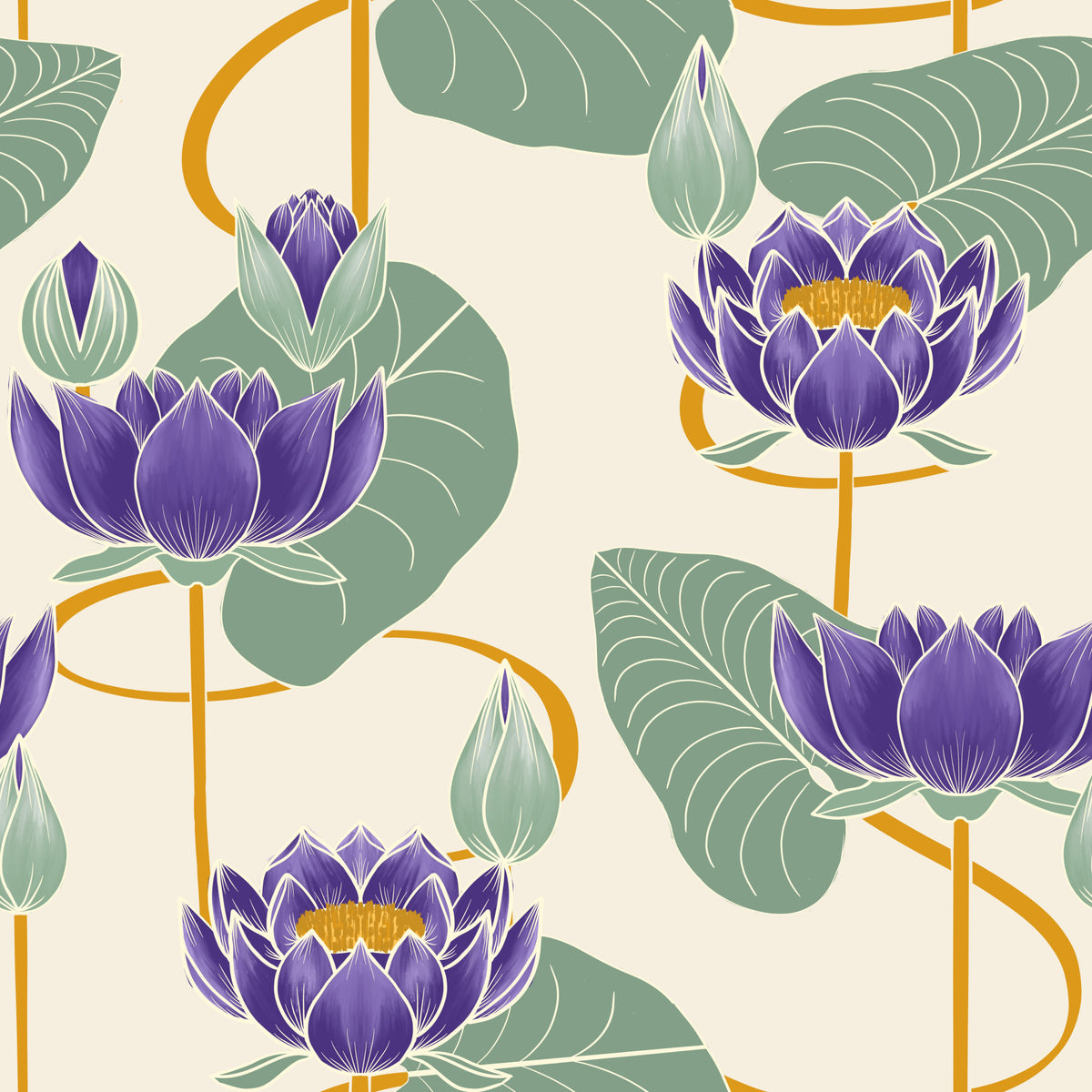 Lotus Reverie in your room — zoomed