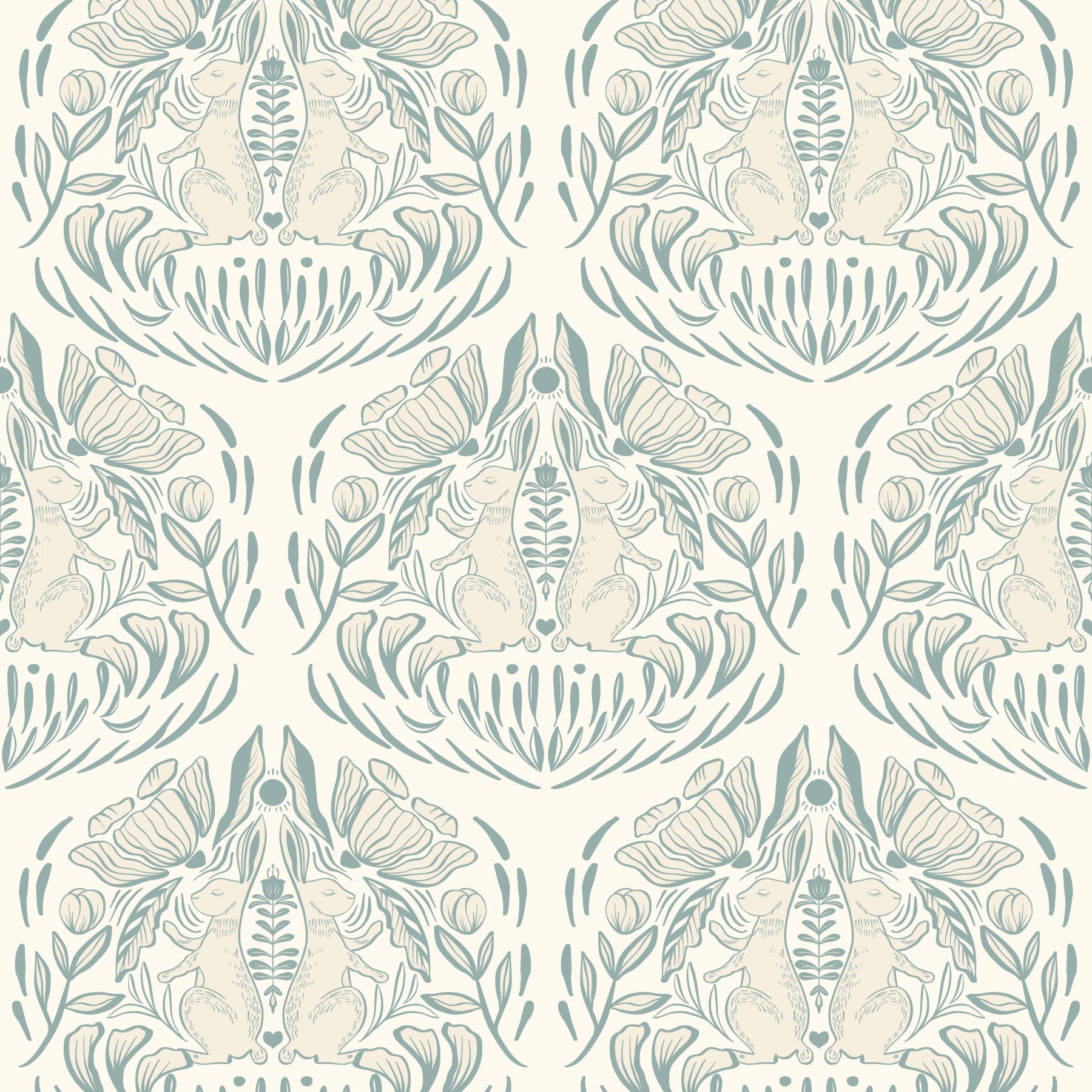 Poppy and the Hare - Morning Light Wallpaper in your room — zoomed
