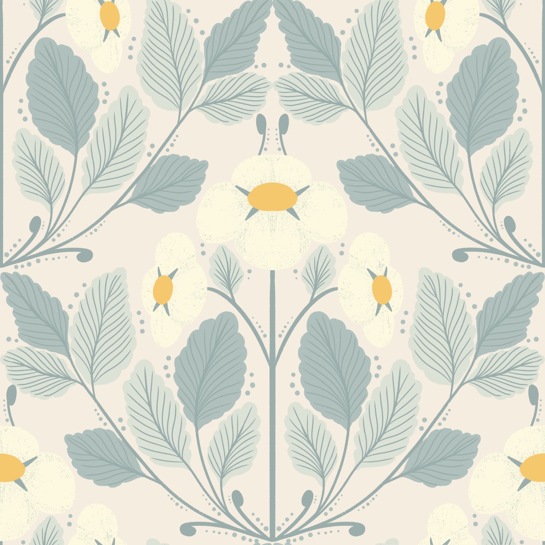 Strawberry Folk - Blush Cream in your room — zoomed