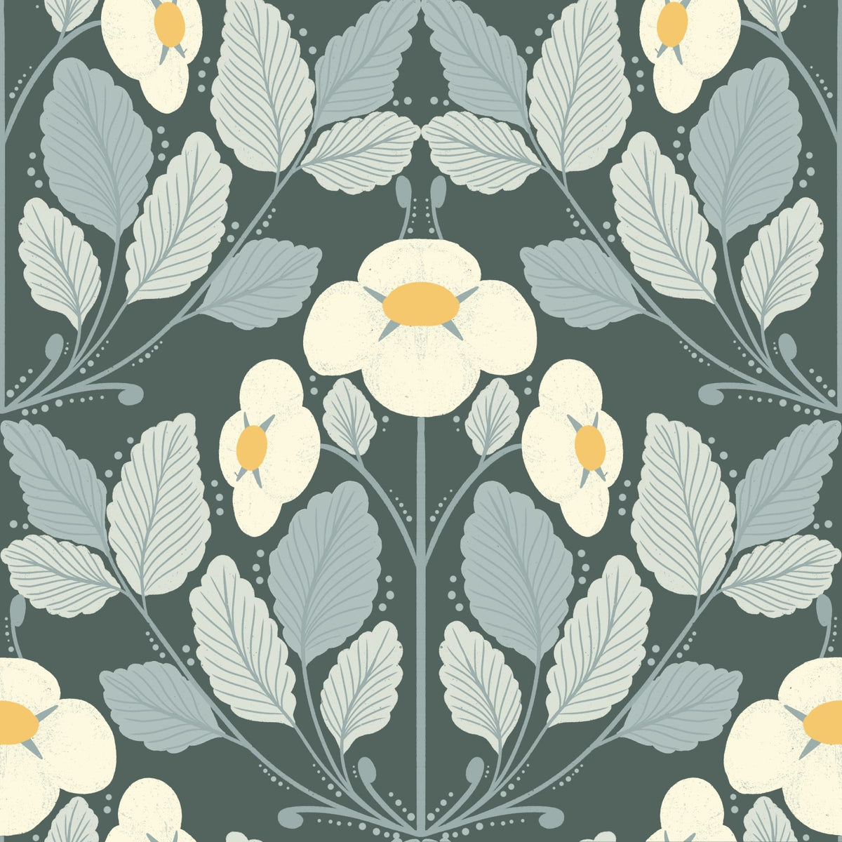 Strawberry Folk - Forest Night Wallpaper in your room — zoomed