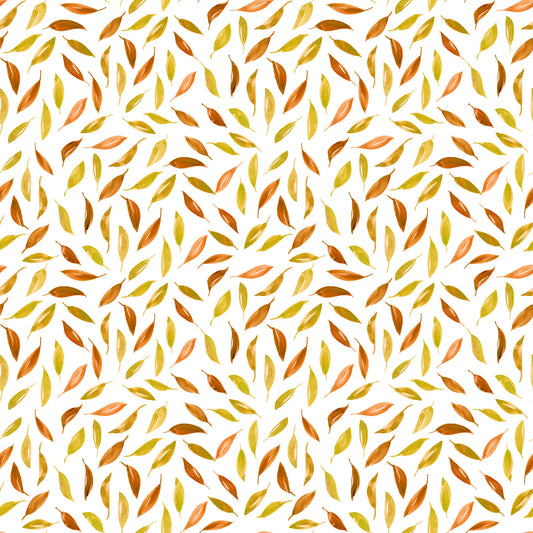 Fall scattered leaves Wallpaper