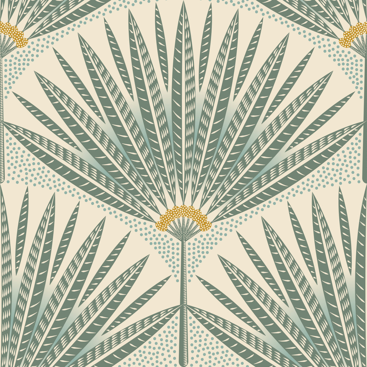Tropical Oasis Wallpaper in your room